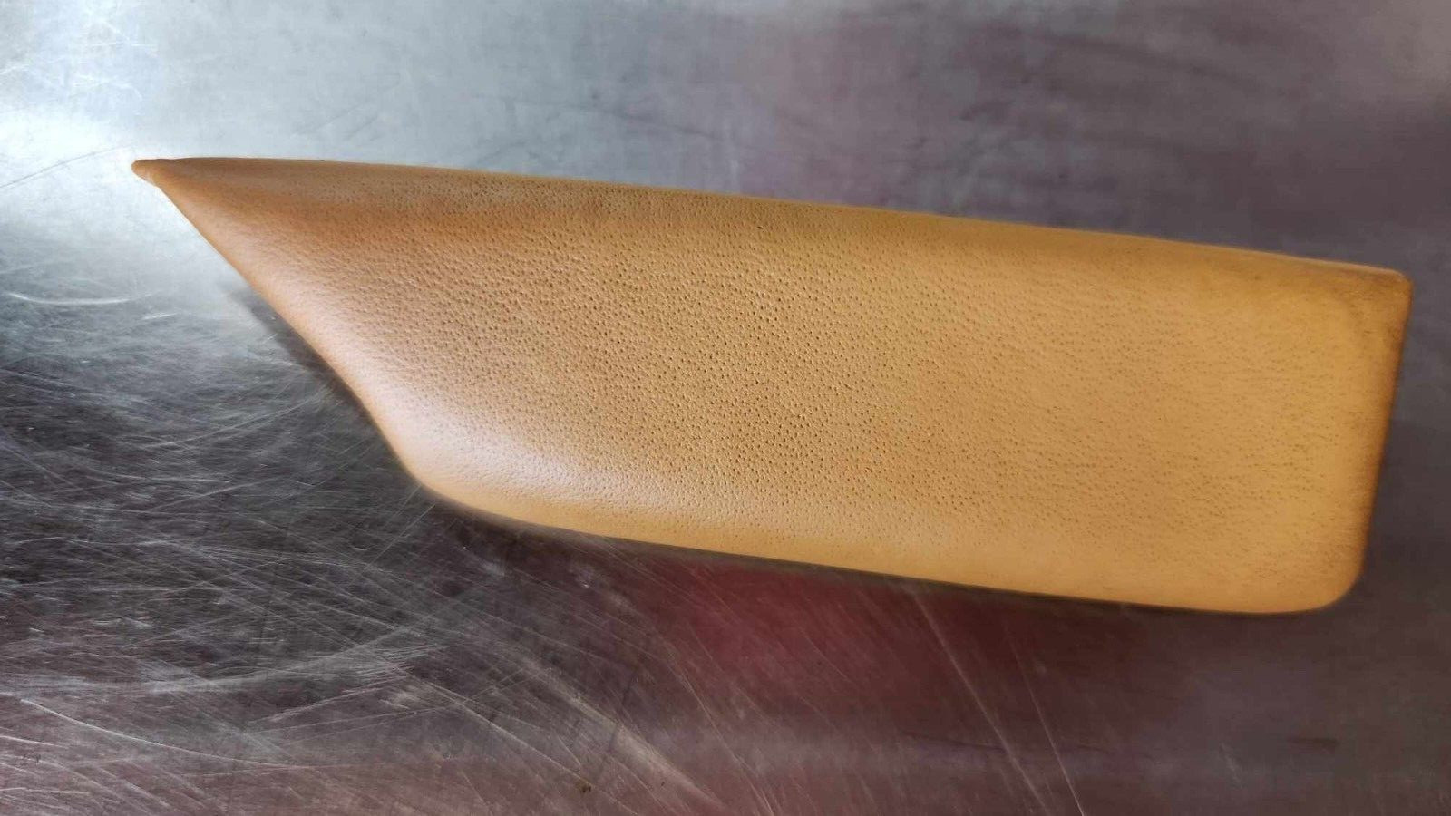 Ferrari 488, LH, Left Door Interior Leather Pull Handle, Used, Beige