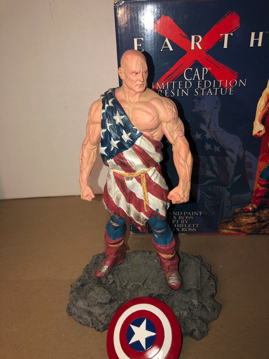 Captain America Earth X Limited Edition Resin Statue #1075 of 1941