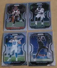 2020  Prizm Football Base (118) --Rookie Cards (75) Including Burrow Herbert 