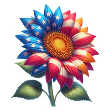 Wall decal sticker sunflowers 18 x 18 cm large