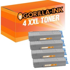 4er Set Laser Toner Kartuschen XXL kompatibel für OKI C612DN C612N C612 Series