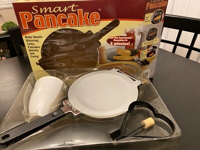 New~SMART~Eggs~Burger~& MORE~3 Pc.Set~Mouth Watering Homemade Pancakes & More 