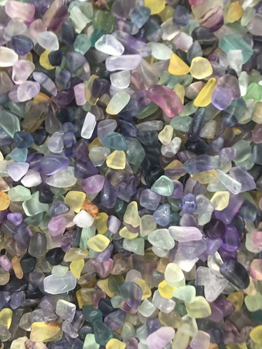 2.2LB Natural fluortie gravel Quartz crystal Reiki healing gift - Picture 11 of 11