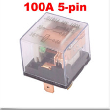 12V 100A 5-Pin Automotive Waterproof SPDT 12V Relay With Green LED