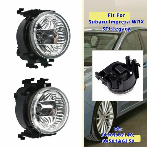 Lámpara antiniebla parachoques delantero 84501AG140 y 50 2 piezas para Subaru Impreza WRX Legacy - Imagen 1 de 7