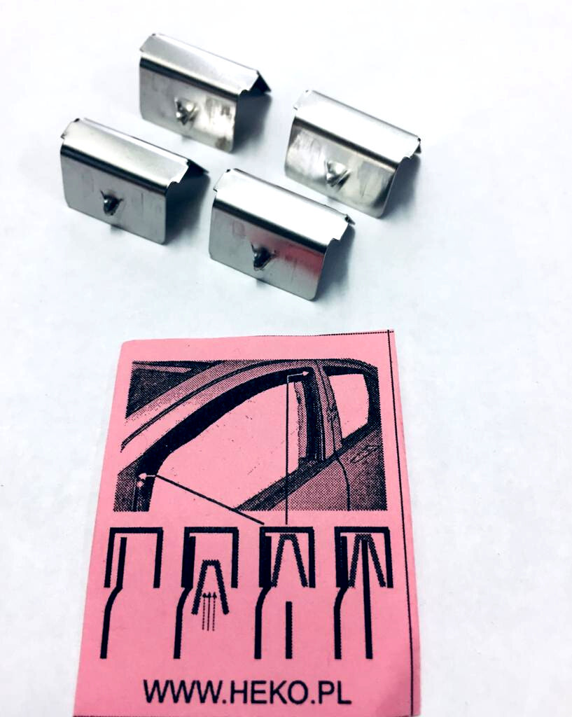 for AUDI A1 MK1 5Doors 20122018 Hatchback 2pc Front Wind Deflectors