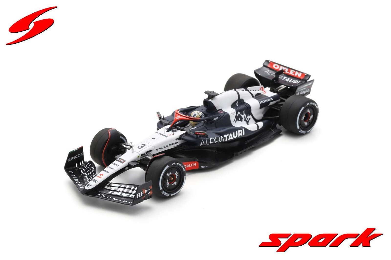 Cadeau F1 Spark S8914 Alphatauri AT04 Ricciardo Mexique 1/43