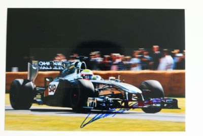 Oliver Turvey signed 20x30cm Foto Autogramm Autograph In Person  F1 Car Driver 5