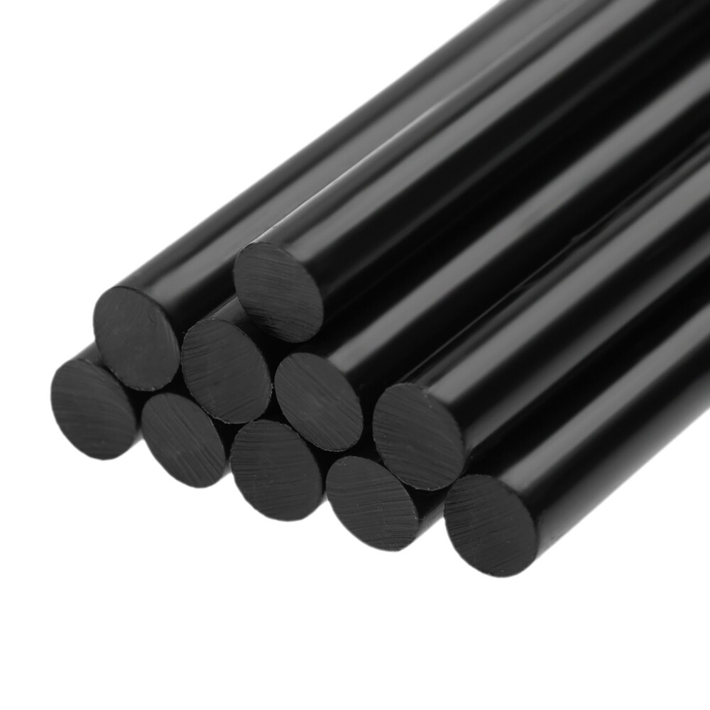 Hot Melt Glue Sticks 100x7mm Black Hot Glue Gun Refill Sticks for Craft