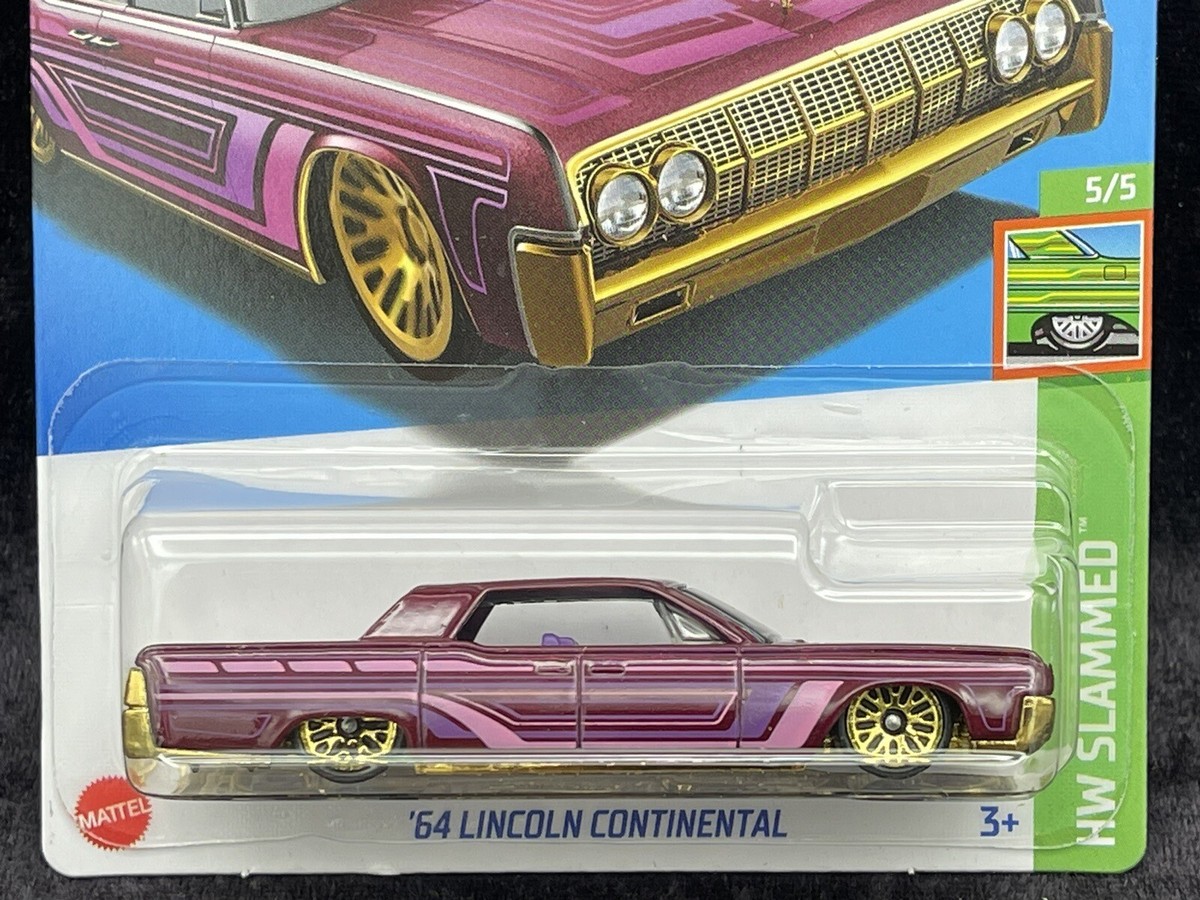 Hot Wheels 2024 HW Slammed 5/5 Pink '64 Lincoln Continental | eBay