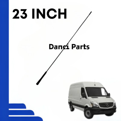 23'' In Mounted Roof Radio Mast Antenna For Mercedes Benz Sprinter 3500 2010-18