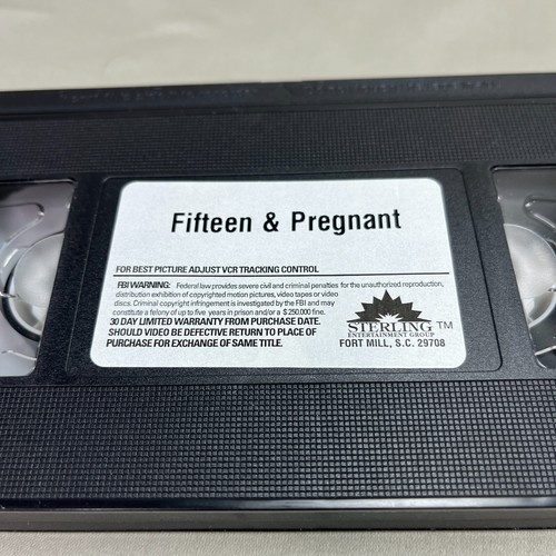 Fifteen and Pregnant (VHS, Lifetime / Kirsten Dunst) - Picture 2 of 11