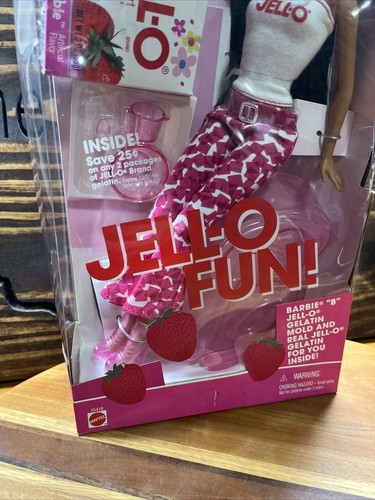 VTG Jello Fun African American 2001 BARBIE Doll New IN Box RARE - Picture 3 of 12