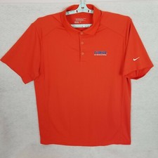 NIKE GOLF TOUR PERFORMANCE University of Florida Embroidered Polo  Orange  L
