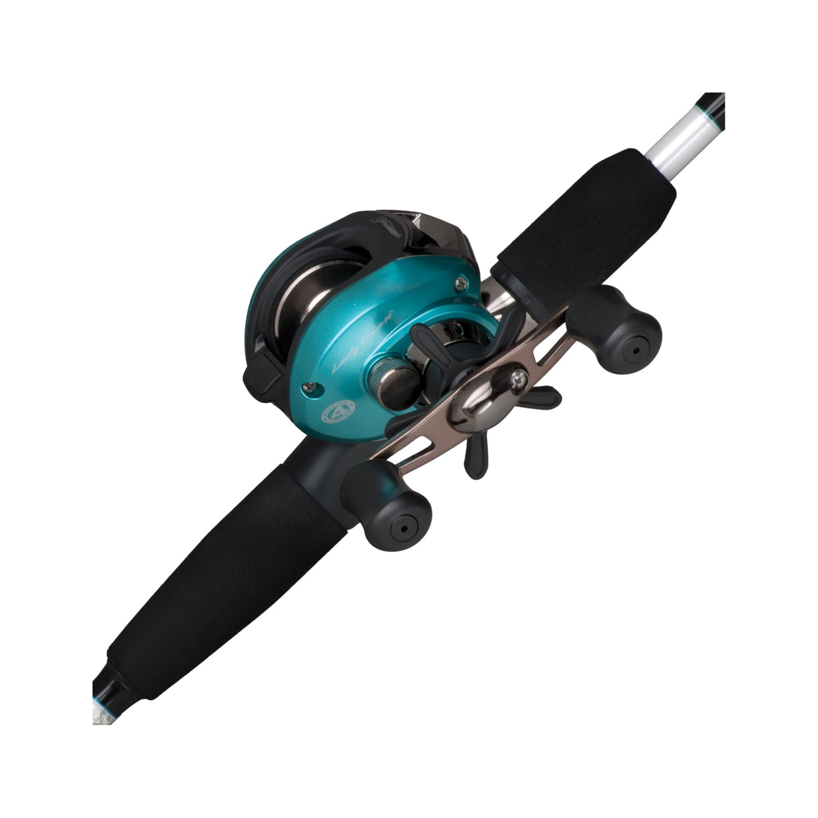 Pflueger Lady Trion Low Profile Baitcast Reel and Fishing Rod Combo