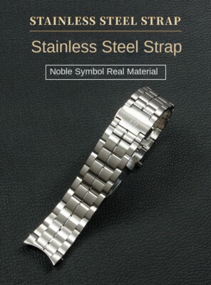  High Quality Solid Stainless Steel Watch Band Straps Mens 22mm For Tissot T086