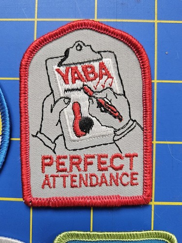 5 YABA Bowling Patch Buzzy Bowler, 80 Game, Perfect Attendance, I Beat My Coach - Picture 3 of 7