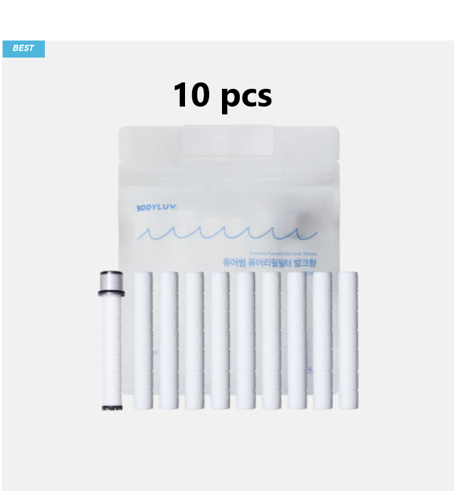 BODYLUV Puresome Pure Refill Filters Bulk 10 pcs For Shower Head