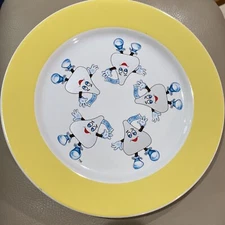 Vintage Hershey’s Plate-cute Kisses all around-Retro look-official Licensed item