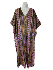 Metropolitan MuMu MUU MUU Caftan Tribal Print Lounge Wear OSFM