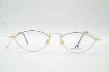 Vintage Rodenstock R 2538 Silver Oval Glasses Frame Eyeglasses NOS