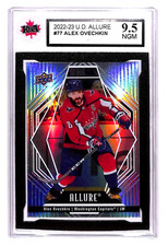 2022-23 Upper Deck Allure #77 Alex Ovechkin | KSA Graded MINT 9.5