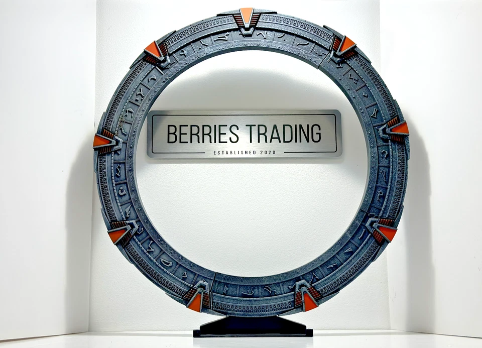 Stargate SG1 Gate Dial Home Stand Art Prop Original - Collectors - Image 2 of 4