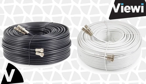 Premium Twin Extension Cable Freesat Hotbird HD 4K Coax Satellite Lead Shotgun