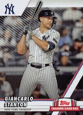 Giancarlo Stanton 2024 Topps trading card day #NYY-2 New York Yankees SGA 8/3