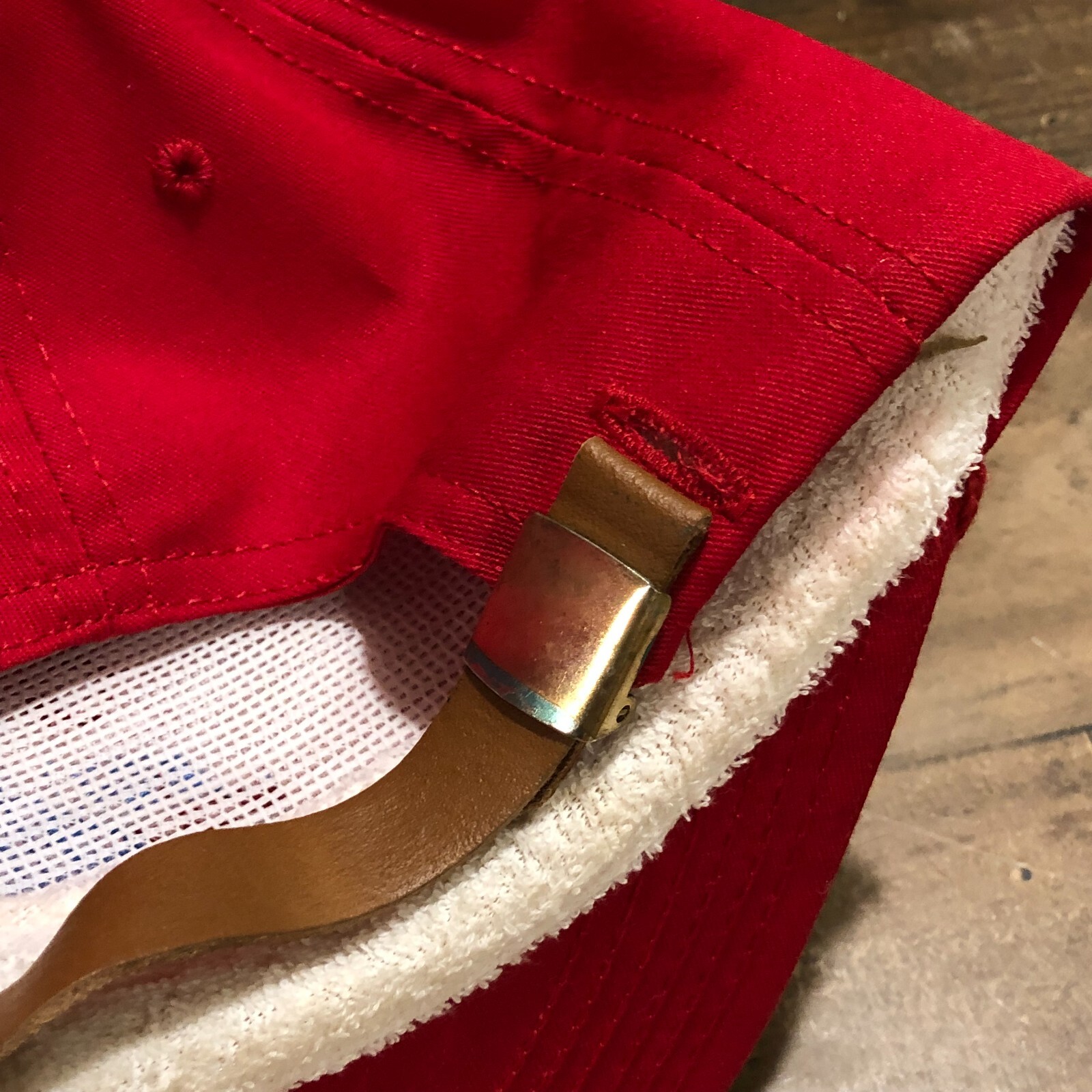 VTG Broad Rack Structures Hat Strapback Baseball … - image 7