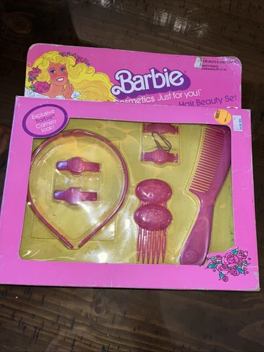 Vintage Mattel 1981 Barbie Hair Beauty Set -nib