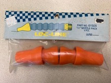 Pack of 4 pieces 5/8" Round Nozzles for 3/4"Loc-Line  USA Hose System 61503