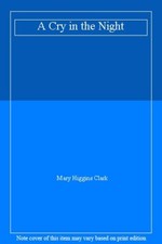 A Cry in the Night,Mary Higgins Clark- 9780006166542