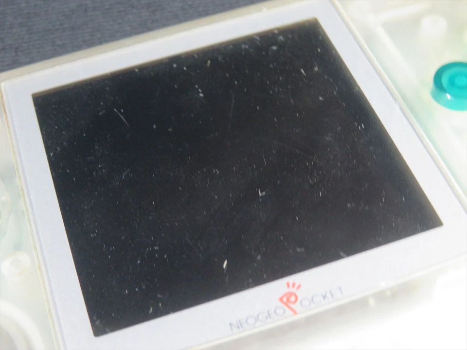 neo geo pocket console snk crystal white Japan tested game neogeo ntsc-j ngp - Image 2 of 4