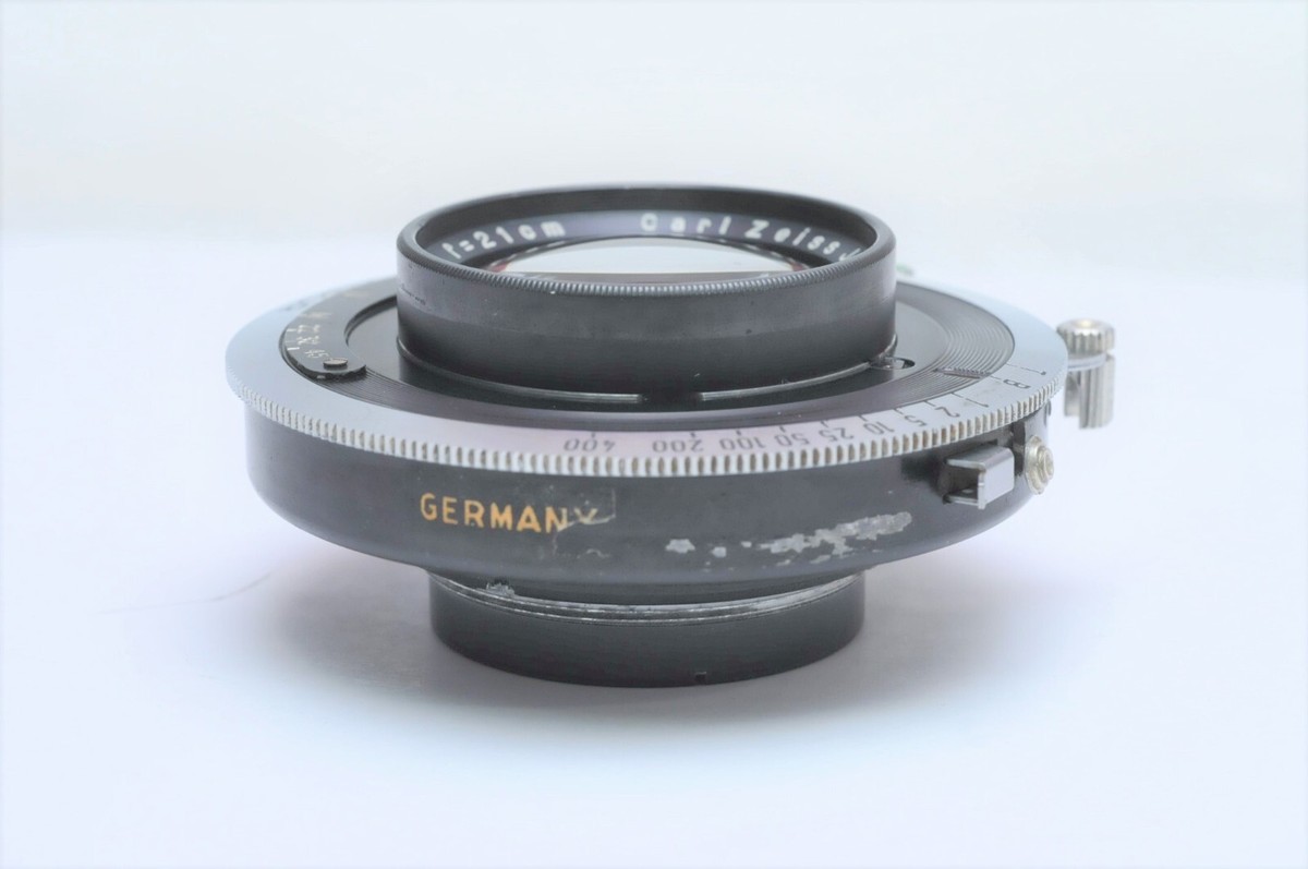 フィルムカメラ Carl Zeiss Jena Tessar 21cm F4.5 Vintage Carl Zeiss Jena 21cm (210mm) f/4.5 Tessar Lens | eBay