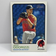 2022 Topps Heritage Baseball Jake Odorizzi Base #320 Houston Astros