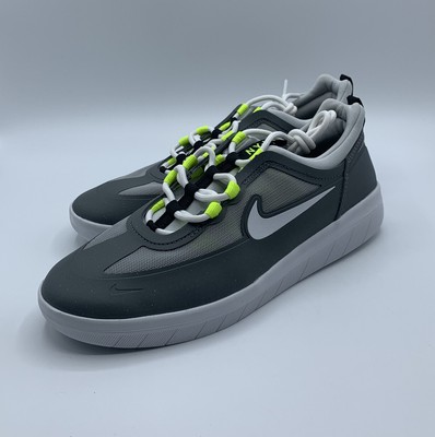 nike sb nyjah free 2 grey neon