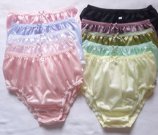 10pcs Women  s Nylon Panties Sheer Soft Stretch Lingerie Multiple Colors Size S