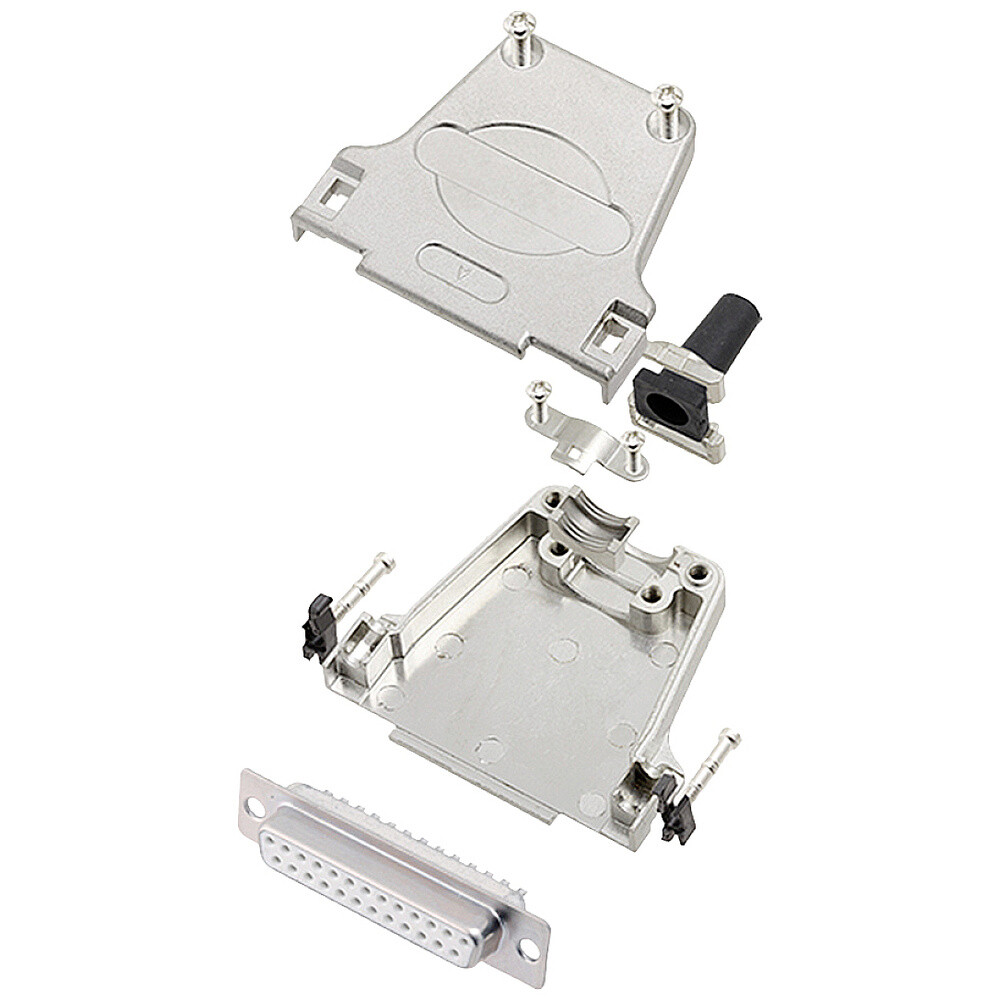 encitech DTZF25-DMS-W-K 6355-8045-13 D-SUB Buchsenleisten-Установка для использования под углом 180°: ...