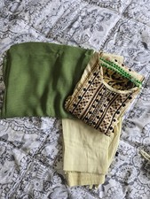 Indian Pakistani Lawn Printed Kurta Set, Size Small