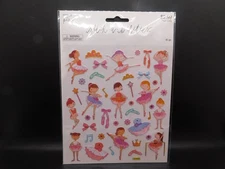 The paper studio stick a bilities Ballerina Foil stickers 41pc