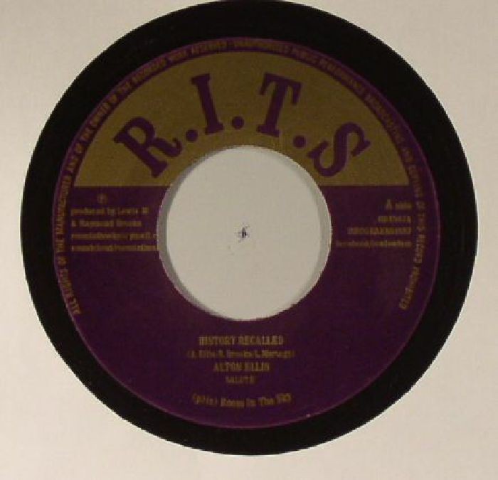 ELLIS, Alton/GREGORY ISAACS - History Recalled - Vinyl (7"")