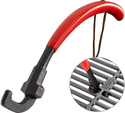 Universal Grill Grate Lifter Tool Hot Surfaces Handling Cooking Grid Lifter Grip