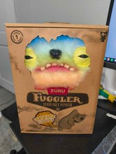 Fuggler Fart Wide Eyed Weirdo Rainbow Pastel Fur Funny Ugly Monsters 9" Zuru