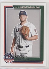 2022 Panini USA Baseball Stars & Stripes Landon Sims #28 ez4