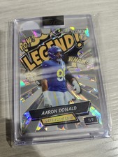 Wild Card Comix Rookies and Legends Aaron Donald 1/1  🔥🔥🔥