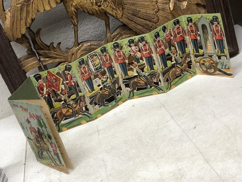 'THE TOY ARMY' 'FATHER TUCK'S PANORAMA SERIES BOOK Anitque - Picture 7 of 12