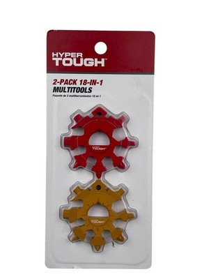 Hyper Tough 2-Pack 18-In-1 Multi Tools New
