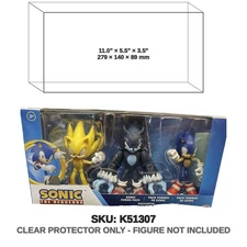 Protector For Jakks Pacific Sonic Forms 3 Pack 2025 (With Werehog)