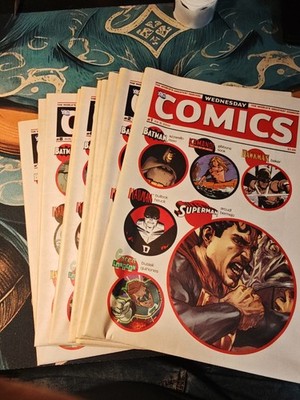 Wednesday Comics #1-12 DC US Comic Batman Zeitungsformat Ryan Sook Risso Allred